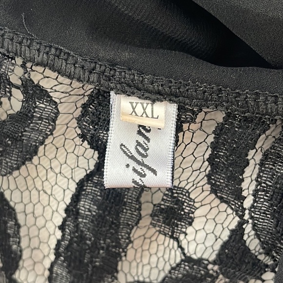 ❤️ XINYIYIFANG black lace cardigan Size XXL - Picture 4 of 4